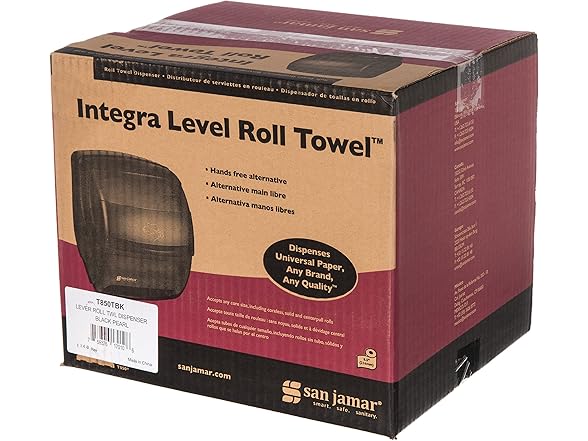 Plastic Lever Roll Towel Dispenser