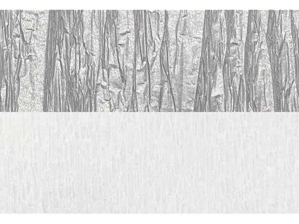White and Silver Metallic Crepe Paper