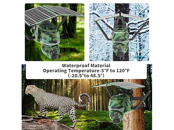 LETTON 4G LTE Cellular Trail Camera