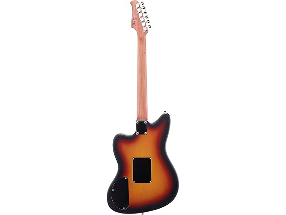 IYV 6 String Semi Hollow Electric Acoustic Guitar