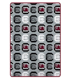 NCAA Repeating Logo Blanket (66 x 95) - Gallery 17
