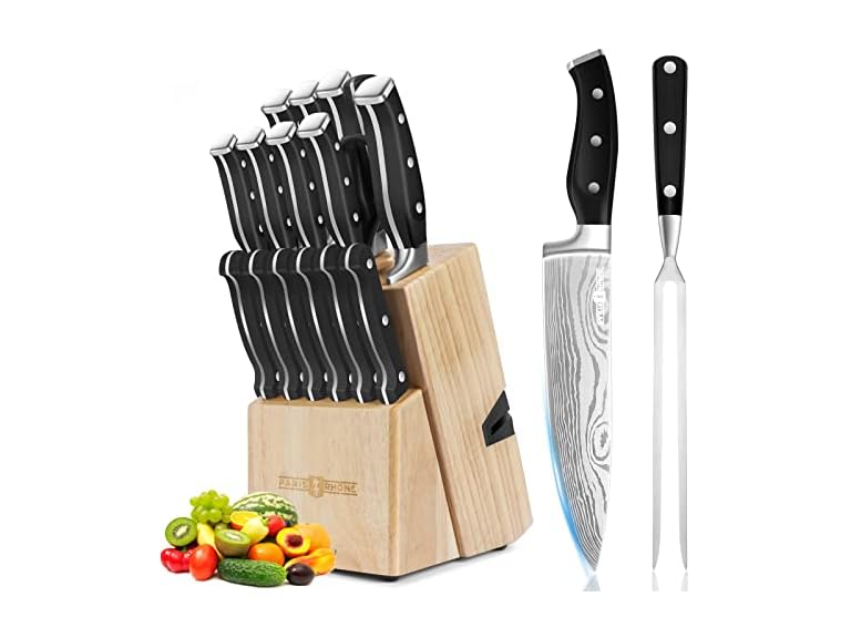 Knife Set, Paris Rhone 18 Pieces