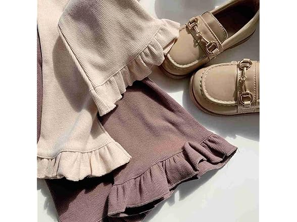 Toddler Baby Girl Ruffle Leggings