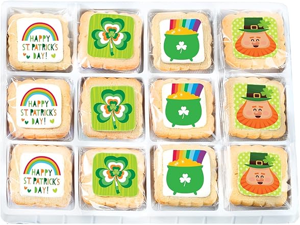 St Patrick Day Cookies 12 Pack