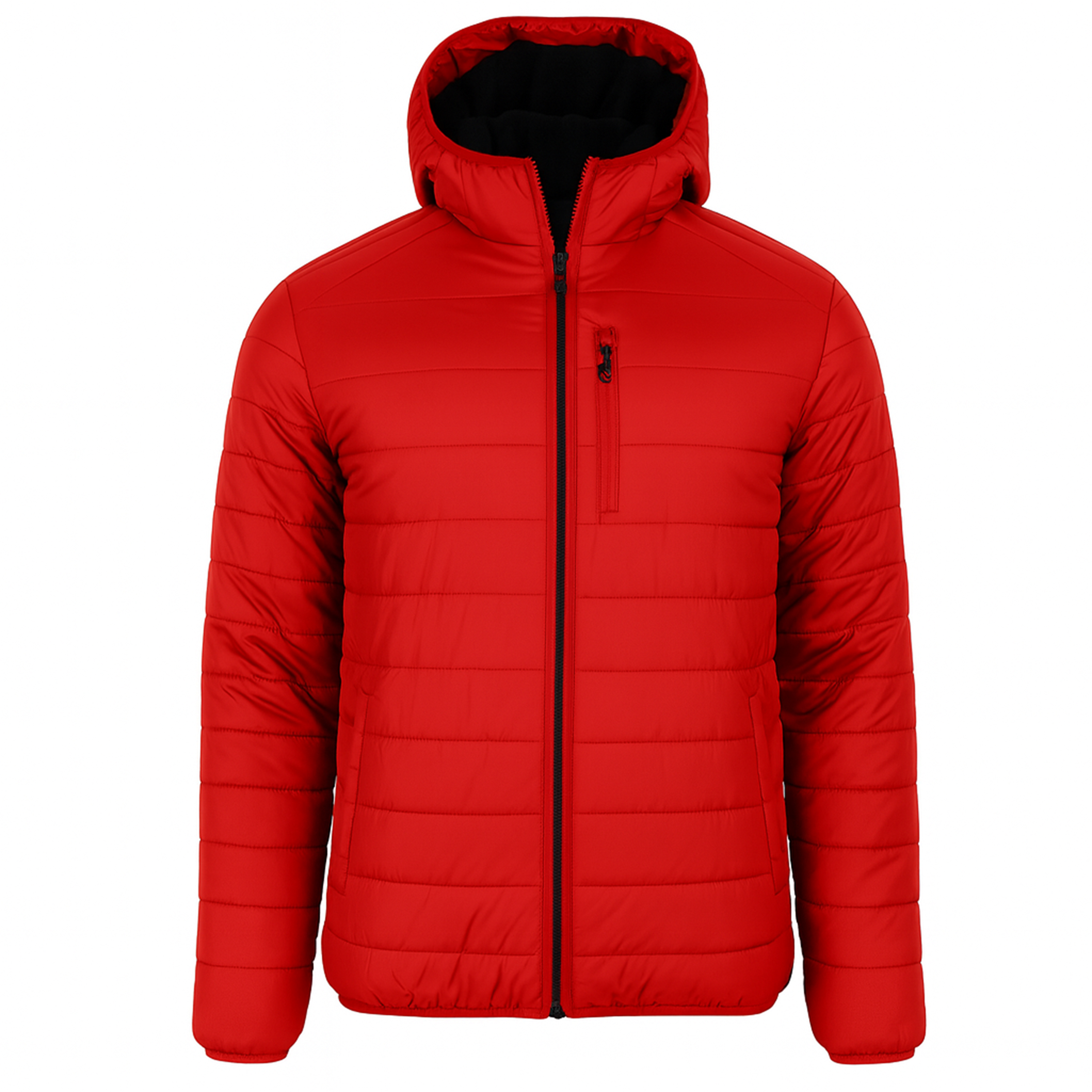 Mens Sherpa Fleece-Lined Hooded Puffer Jacket - Gallery 29