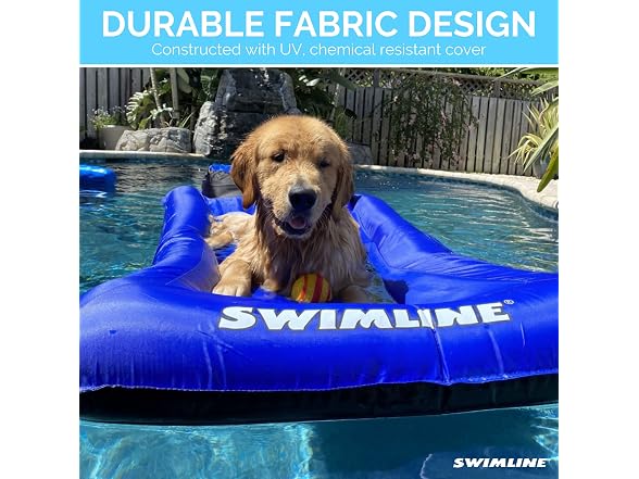 Fabric Covered Pool Float Mattress Lounger - Gallery 4