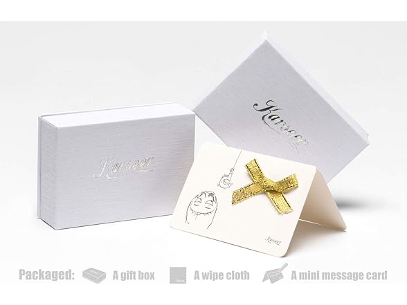 Karseer Black Cross Necklace