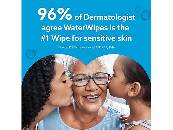 WaterWipes Sensitive Newborn Wipes 60ct