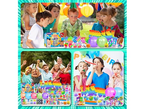 Erosbon 135pcs Party Favors for Kids - Gallery 5