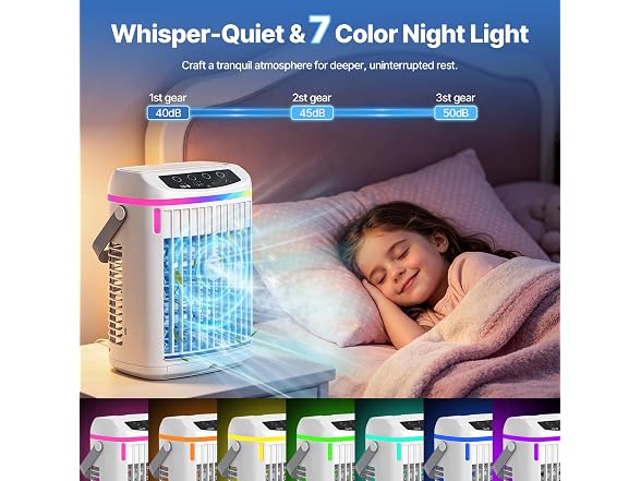 Lxbenpink Portable AC, 1000ML Mini Portable