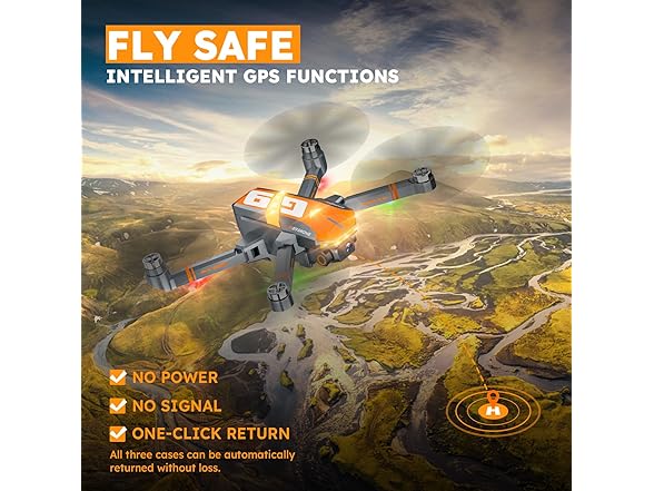 GPS Drones with 4K Camera