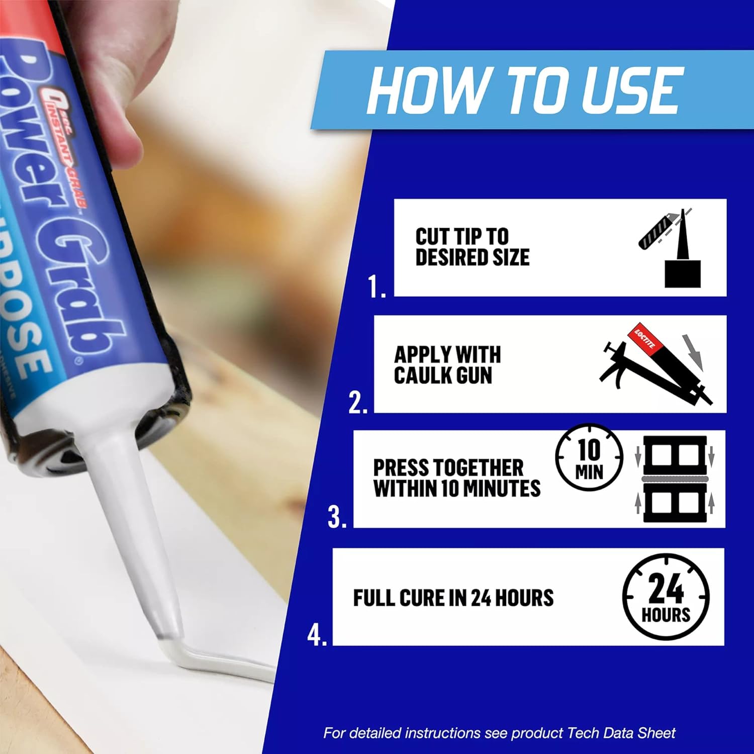 Loctite Power Grab Express Adhesive 9 fl oz - Gallery 12