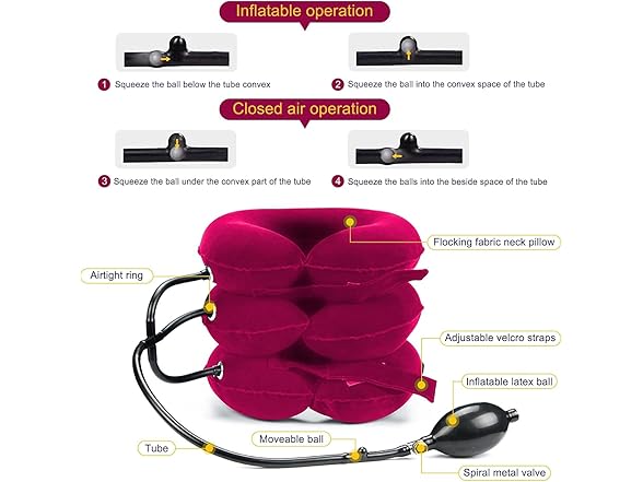 Cervical Neck Traction Device for Neck