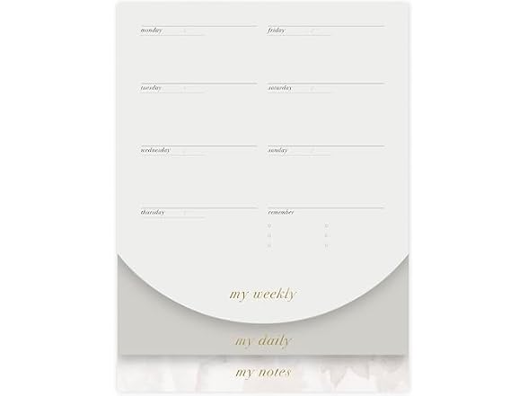 Mead Undated Planner 6" x 8"