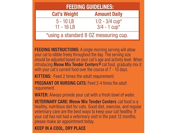 Tender Centers Cat Food 20lb