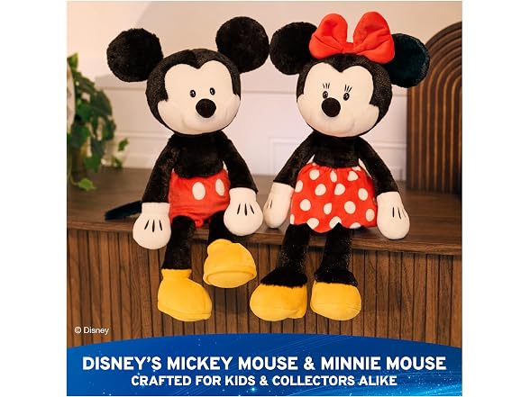 GUND Disney Official Minnie Mouse Toothpick 15-Inch