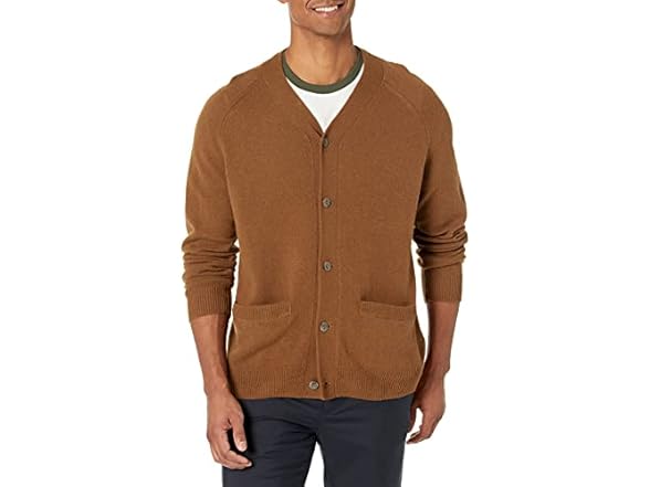 Amazon Essentials Men's Cardigan Sweater