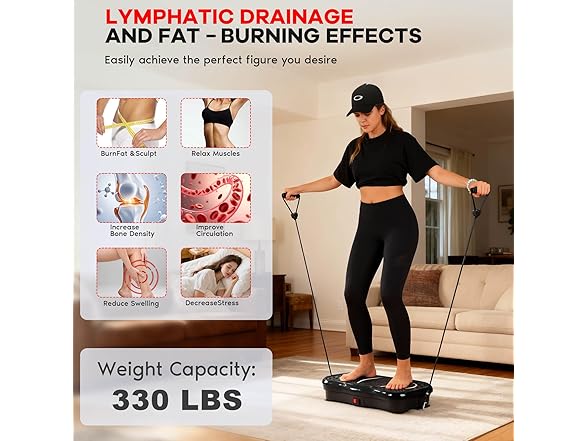 FAHKNS Vibration Plate Exercise Machine