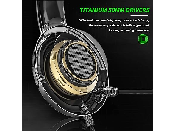 BINNUNE Gaming Headset with Mic