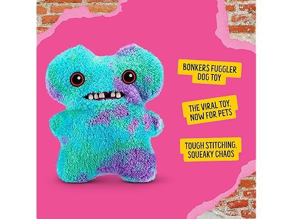 Bonkers Fuggler Gap Tooth Mcgoo Squeaky & Plush