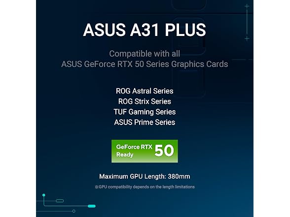 ASUS A31 PLUS Black ATX PC Case