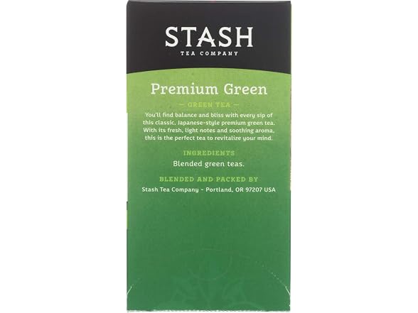 Stash Premium Green Tea, 20 Tea Bags