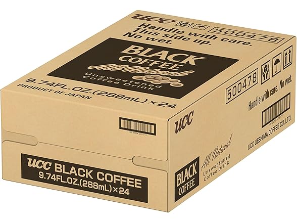 UCC UCC Ready to Drink Black Coffee, 9.74 FL