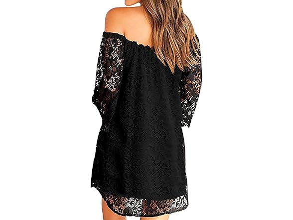 Miholl Women (XL) Sexy Dresses Off Shoulder Dress