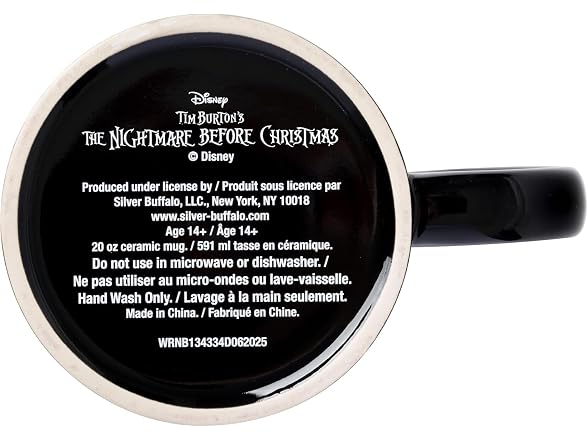 isney Nightmare Before Christmas, Ceramic Mug, 20oz