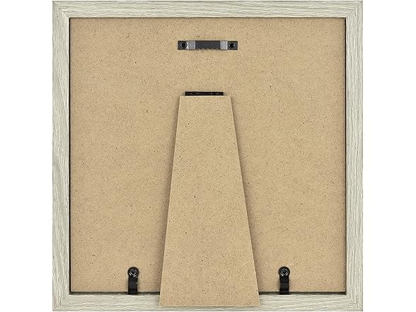 Picture Frame Set 8x8 Gray Woodgrain