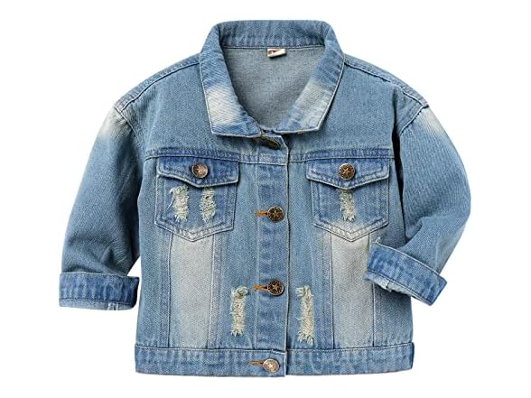 Ibtom Castle Girls (12-18 MOS) A-Line Coat