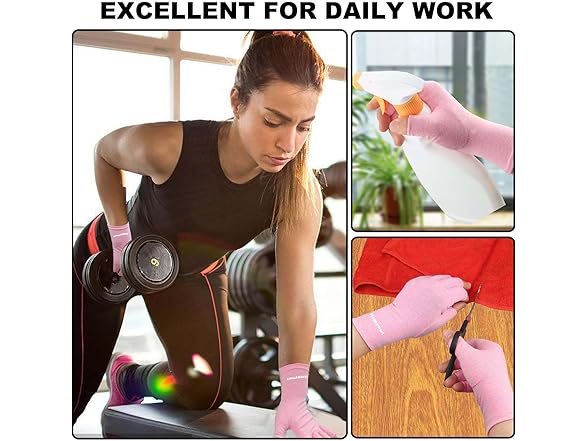 Happymart 2 Pairs Arthritis Gloves