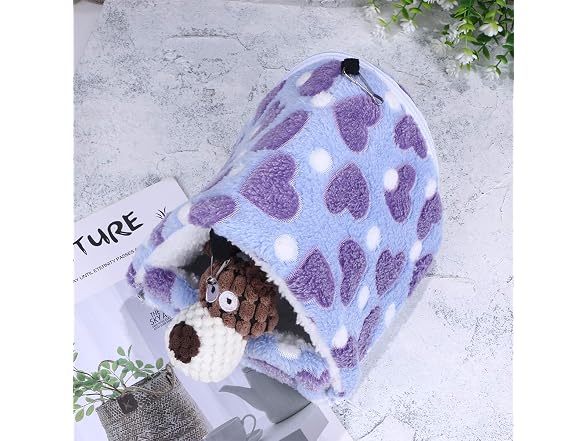 POPETPOP Guinea Pig Bed : Detachable Hamster Bed