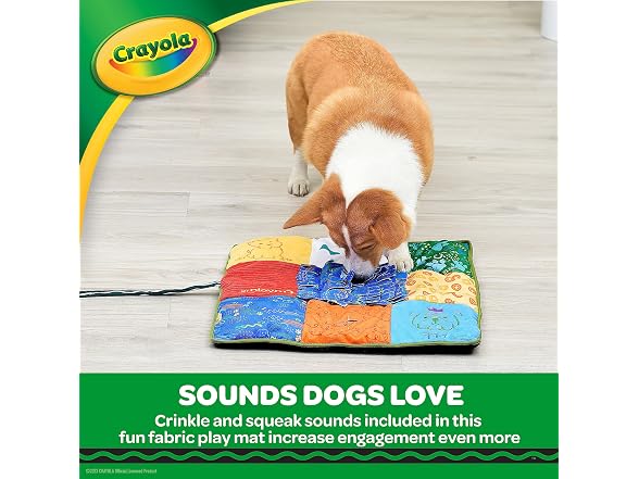 Crayola for Pets Doggie Snuffle Mat & Puzzle Toy