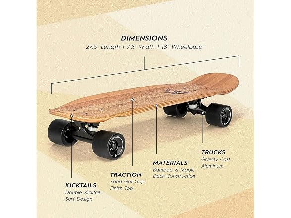 Magneto Mini Cruiser Skateboard -