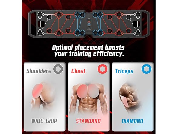 Tibnun 25-in-1 Foldable Push Up Board