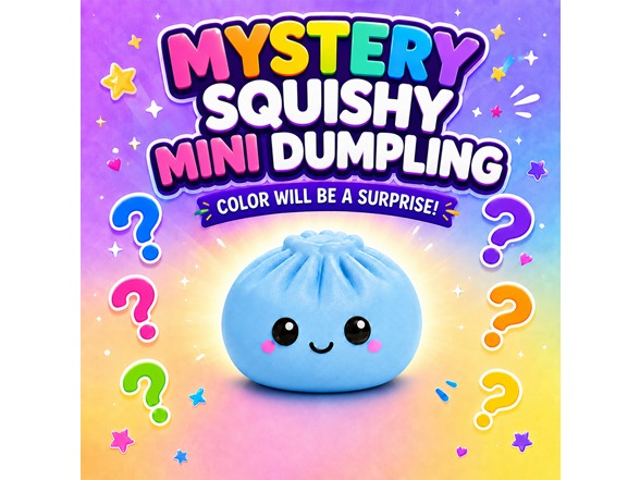 Titan Squishy Sensory Relief, Mini Dumpling, 3PK