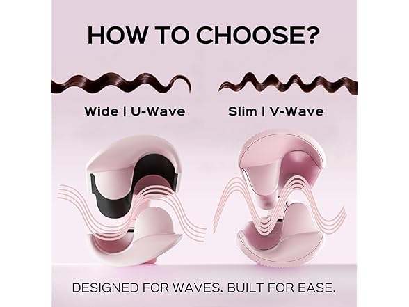 LENA Lena Slim Beach Waver Curling Wand