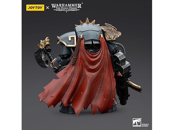 Space Wolves Hvarl Red-Blade Figure