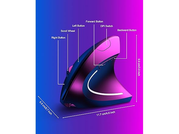 Ergonomic Mouse Wireless
