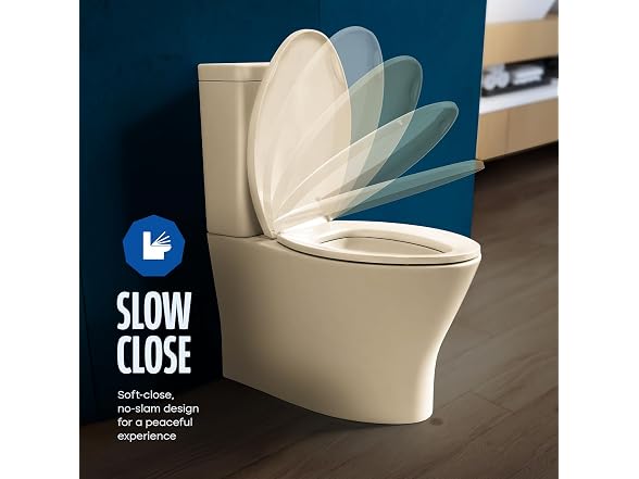 Highcraft B4TSPE Elongated Plastic Toilet Bone