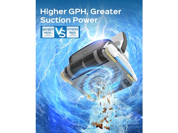 WYBOT Osprey 1000 Cordless Robotic Pool Cleaner