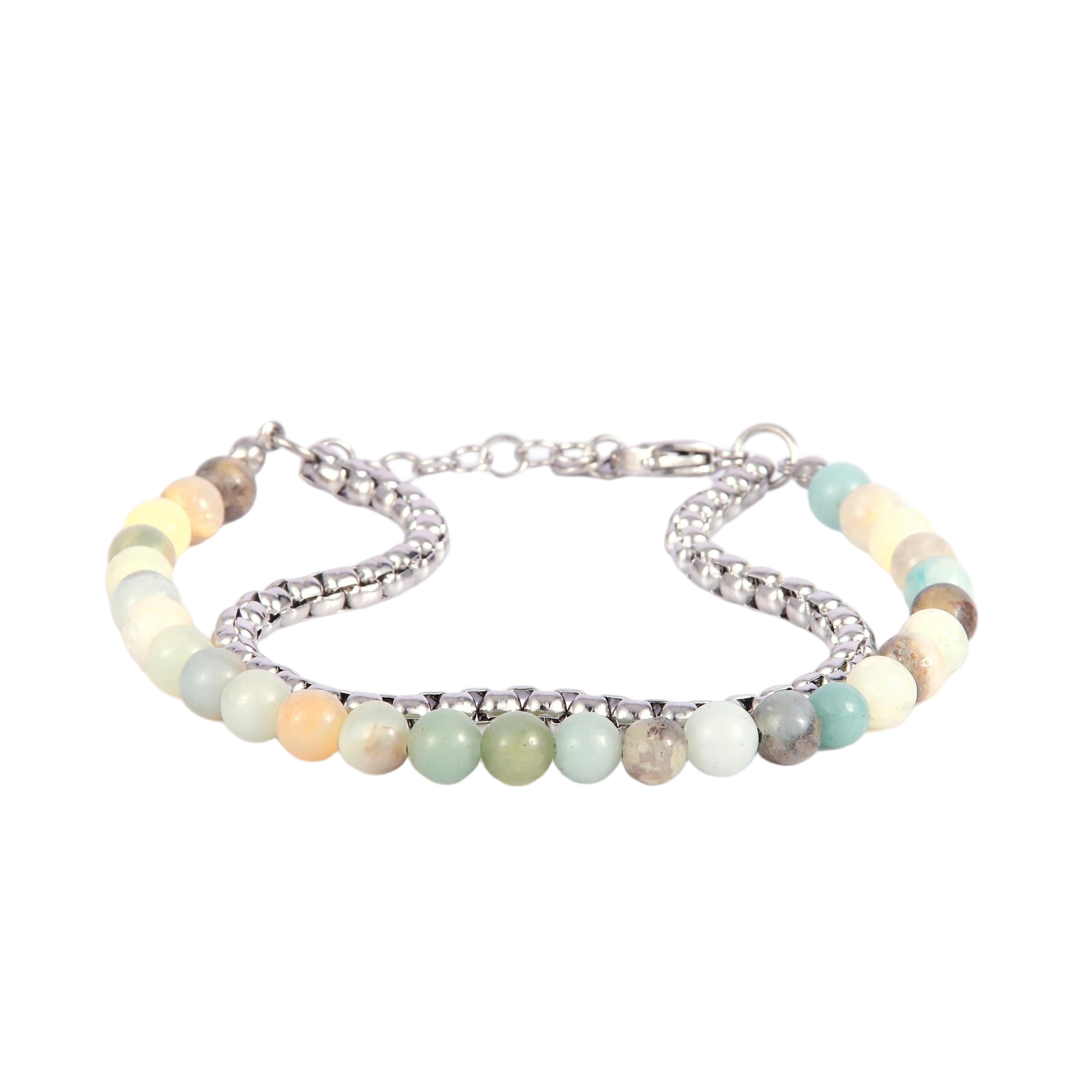 Mens Chain & Beaded Bracelet Set - Gallery 12