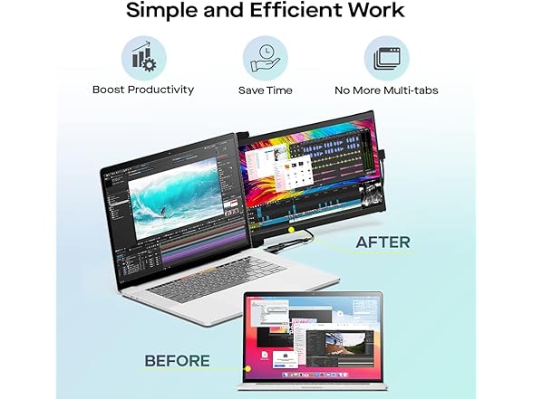 (NEW) Mobile Pixels Duex Max 14.1'' Portable Monitor