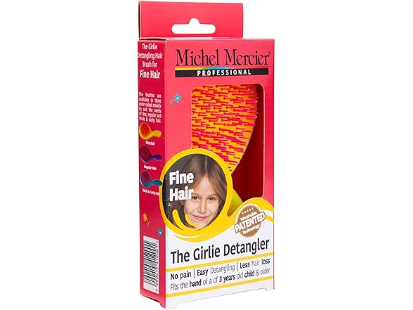 Michel Mercier The Girlie Detangle Brush