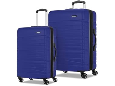 $96.99, Was $184.07, 47% Off! Samsonite 2pc Luggage Set Blue dealfomo