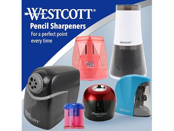 Westcott iPoint Curve Electric Sharpener
