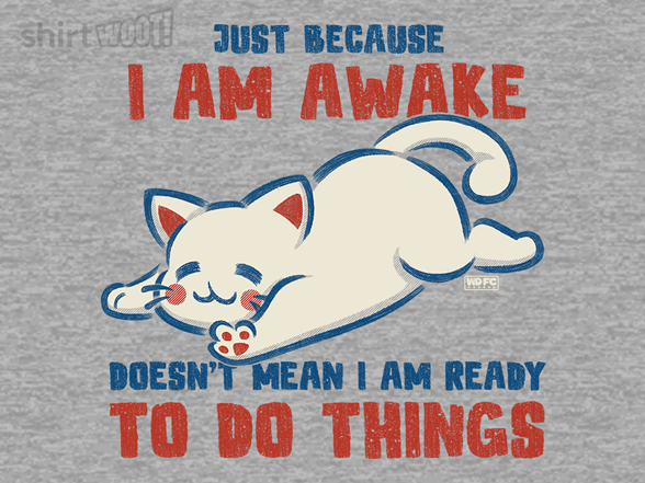 I'm Not Ready To Do Things