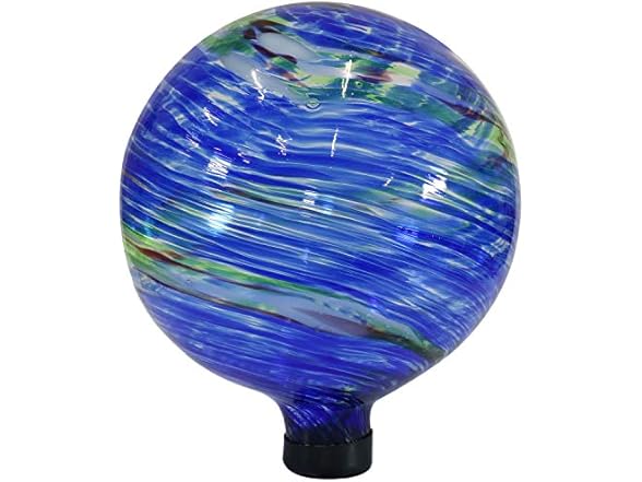 Sunnydaze 10-Inch Gazing Ball for Garden, Northern Lights