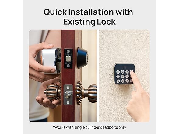 Anona Wi-Fi Smart Lock with Keypad